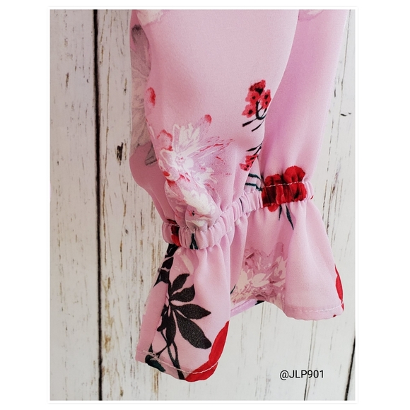 ᴛ ᴛᴀʜᴀʀɪ ᴘɪɴᴋ ғʟᴏʀᴀʟ ʙʟᴏᴜsᴇ - Picture 8 of 10